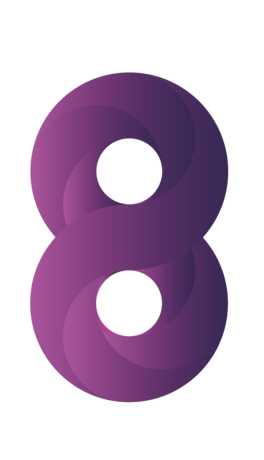 ┵8