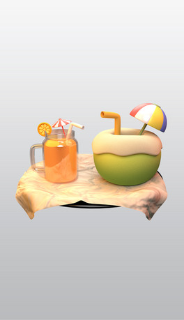 Ҭˮ֭3DͨD˺⓸͸pngز