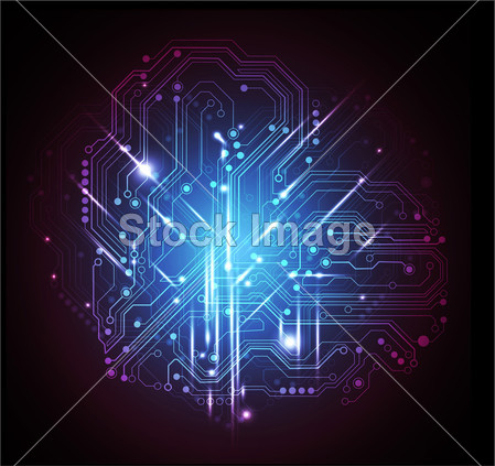 抽象电路板技术背景(图片编号50932412)_抽象