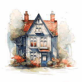 watercolour_house