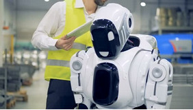 机器人图片男生 center