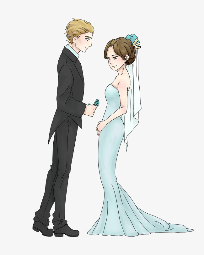 卡通婚纱照图片唯美_婚纱照图片唯美(2)