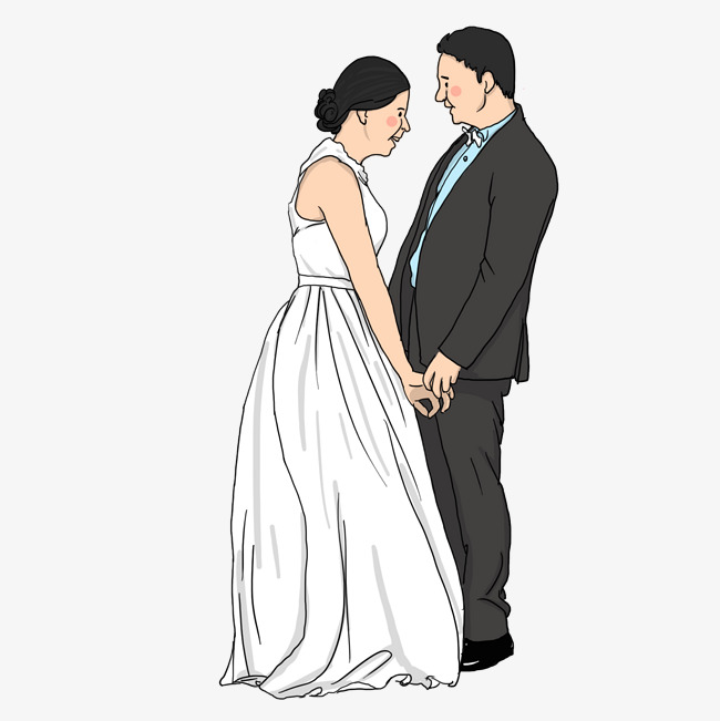 干穿着婚纱的新娘漫画_穿着婚纱的新娘动漫(2)