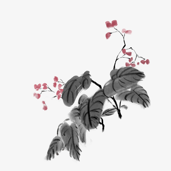 新浪微博qq空间微信                  原创设计卡通手绘水墨画插画