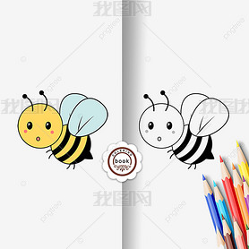 honeybee clipart black and white ۷߸