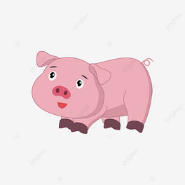 ЦСiNɐۿͨɫʸԪ pig clipart