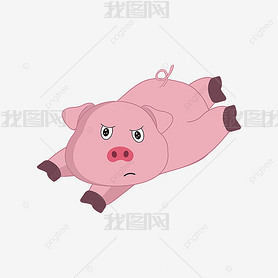 ЦſСɰͨɫʸԪ pig clipart