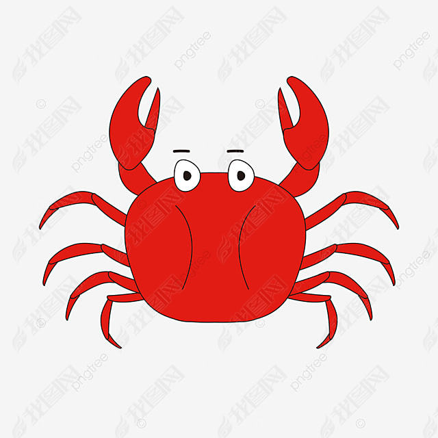 ͨԪغзʸز crab clipart