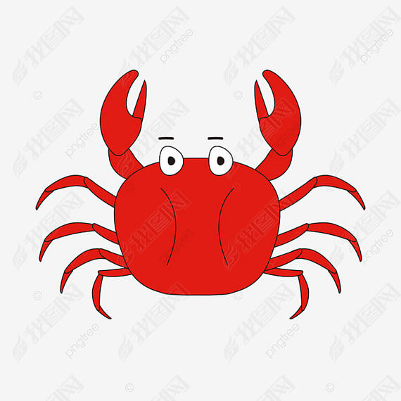 ͨԪغзʸز crab clipart
