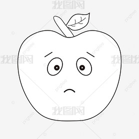 ɰˮزƻʻ apple clipart black and white