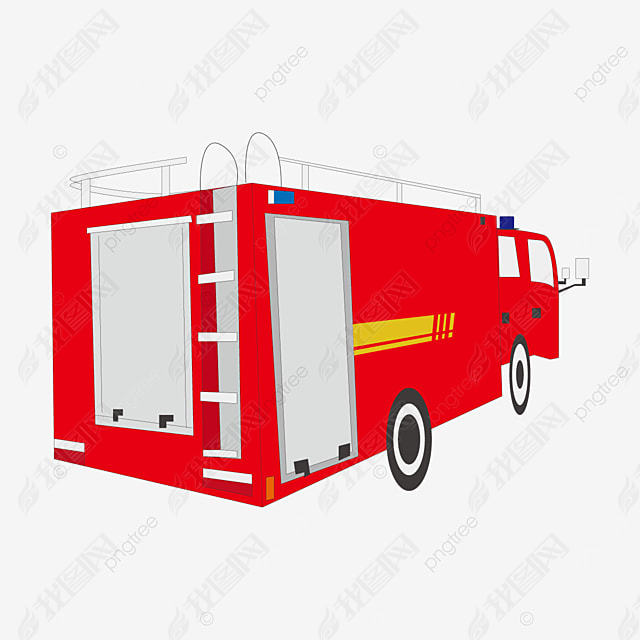 fire truck clipart