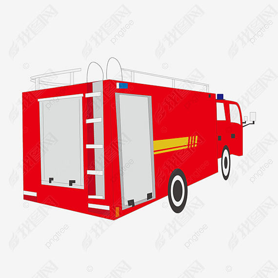 fire truck clipart