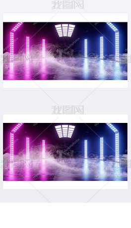 蓝色灯怎么变紫色 center