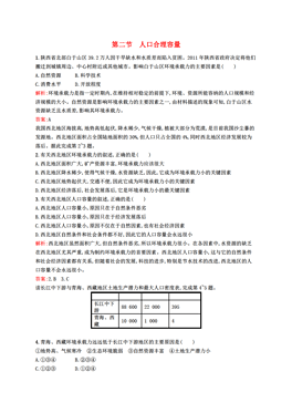 湘教版地理必修二人口容量_地理人口容量悲观者
