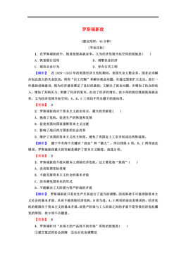 罗斯福新政前后的gdp_罗斯福新政