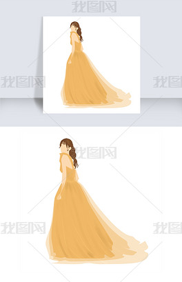 手绘婚纱男_婚纱手绘(3)