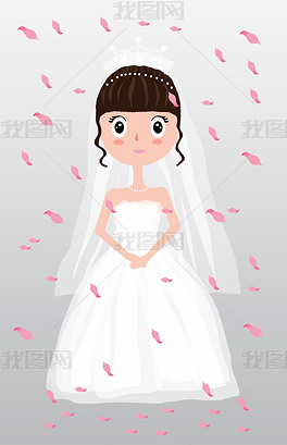 白色婚纱头饰_新娘白色婚纱头饰造型(2)