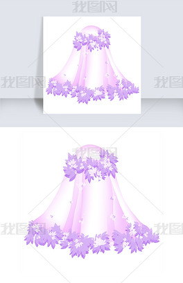 婚纱花环_戴花环婚纱照片(2)