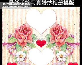手绘婚纱背景_婚纱手绘