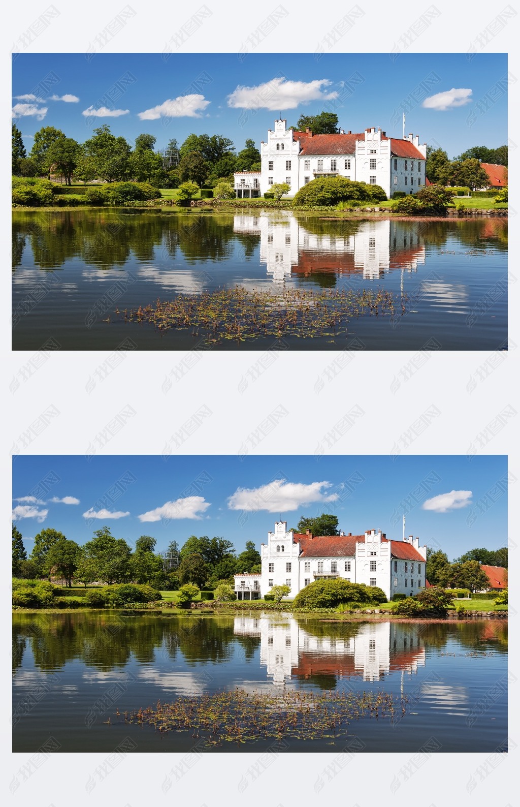 Wanas Slott and Lake