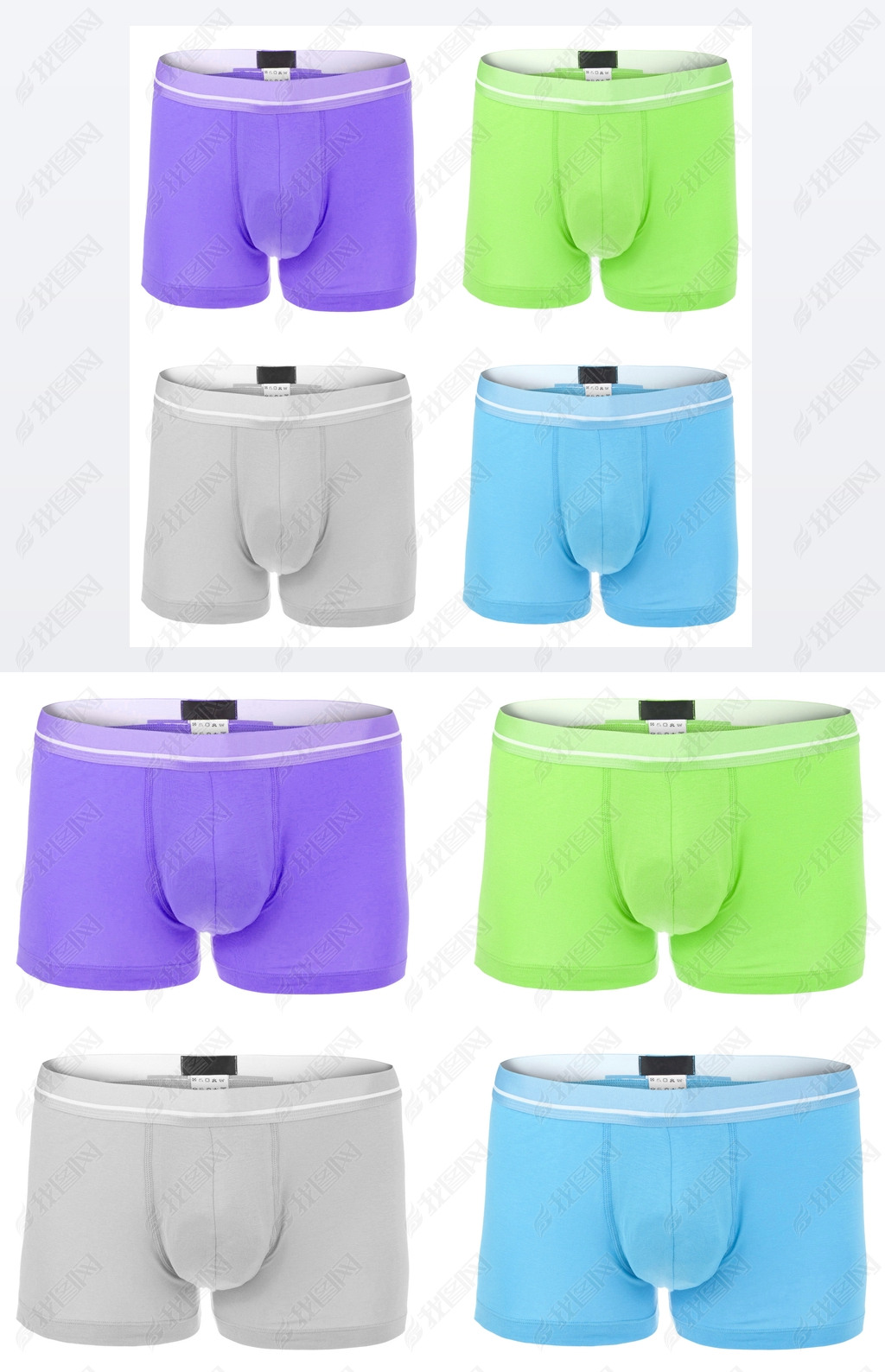 Colorful boxer shorts