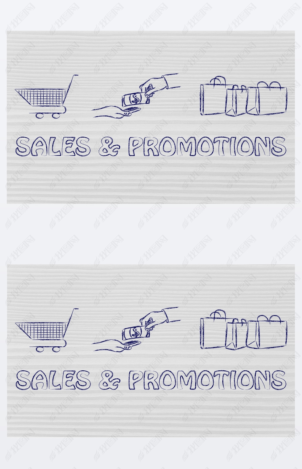 Sales  promotions illustration