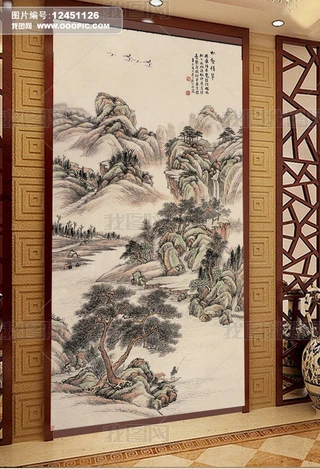 水墨山水画26 水墨山水画26