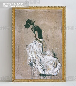 抽象油画民族少女专题模板-抽象油画民族少女图片素材下载-我图网