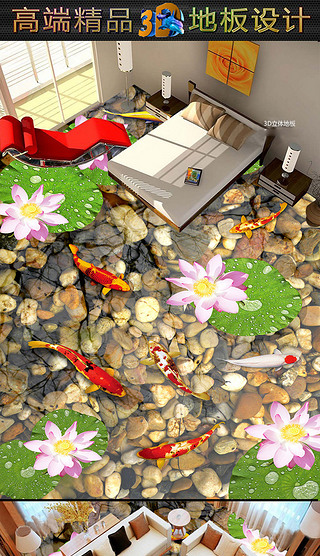 荷花鲤鱼石头贝壳专题模板-荷花鲤鱼石头贝壳图片素材下载-我图网