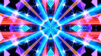 动感节奏万花筒vj素材舞蹈背景音乐mv走秀背景