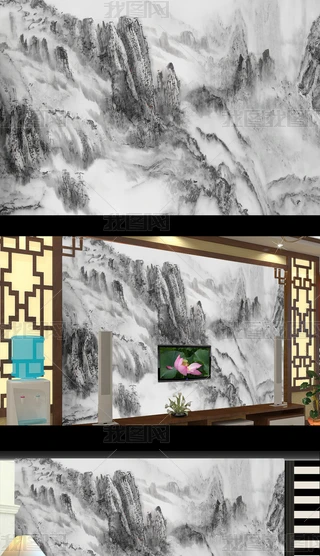 山水迎客松图有那些专题模板-山水迎客松图有那些图片素材下载-我图网