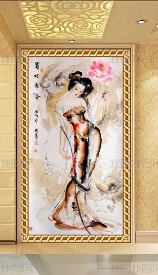 杨贵妃醉酒艺术专题模板-杨贵妃醉酒艺术图片素材下载-我图网