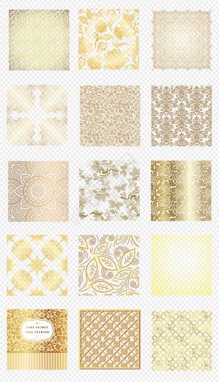 古典欧式花纹边框花边png免扣素材