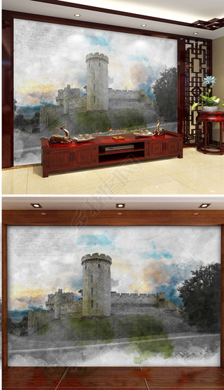 中华门城堡素描专题模板-中华门城堡素描图片素材下载-我图网