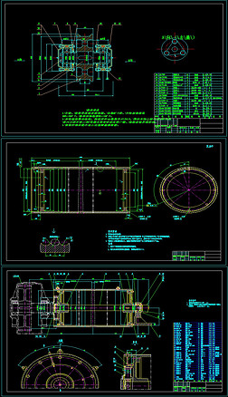 CAD325t綯˫ʽػСлƣȫͼֽ