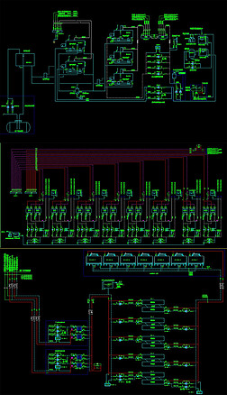 CAD߲칫Ƶۺůͨյȫϵͳ600ʩͼ