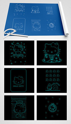 6HelloKittyͨèװͼcad