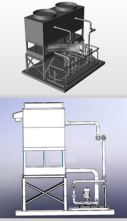 ȴˮųϵͳSolidworksģ