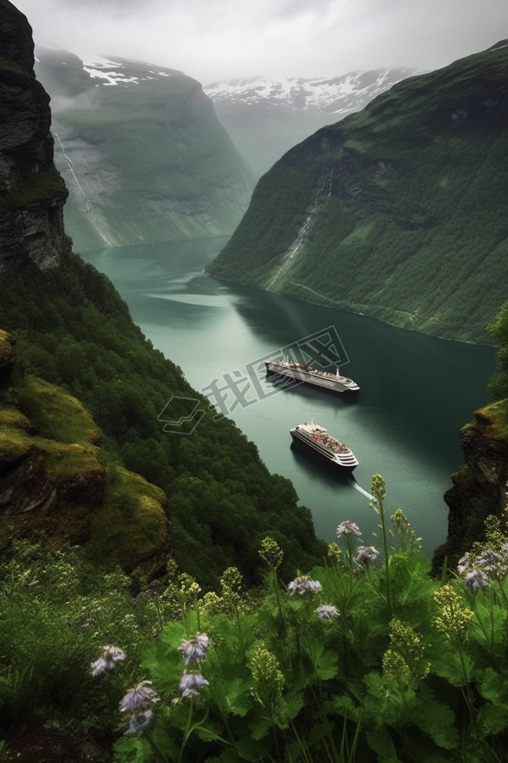 ŲSunnylvsfjordenGeiranger