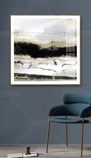 山水抽象画油画专题模板-山水抽象画油画图片素材下载-我图网