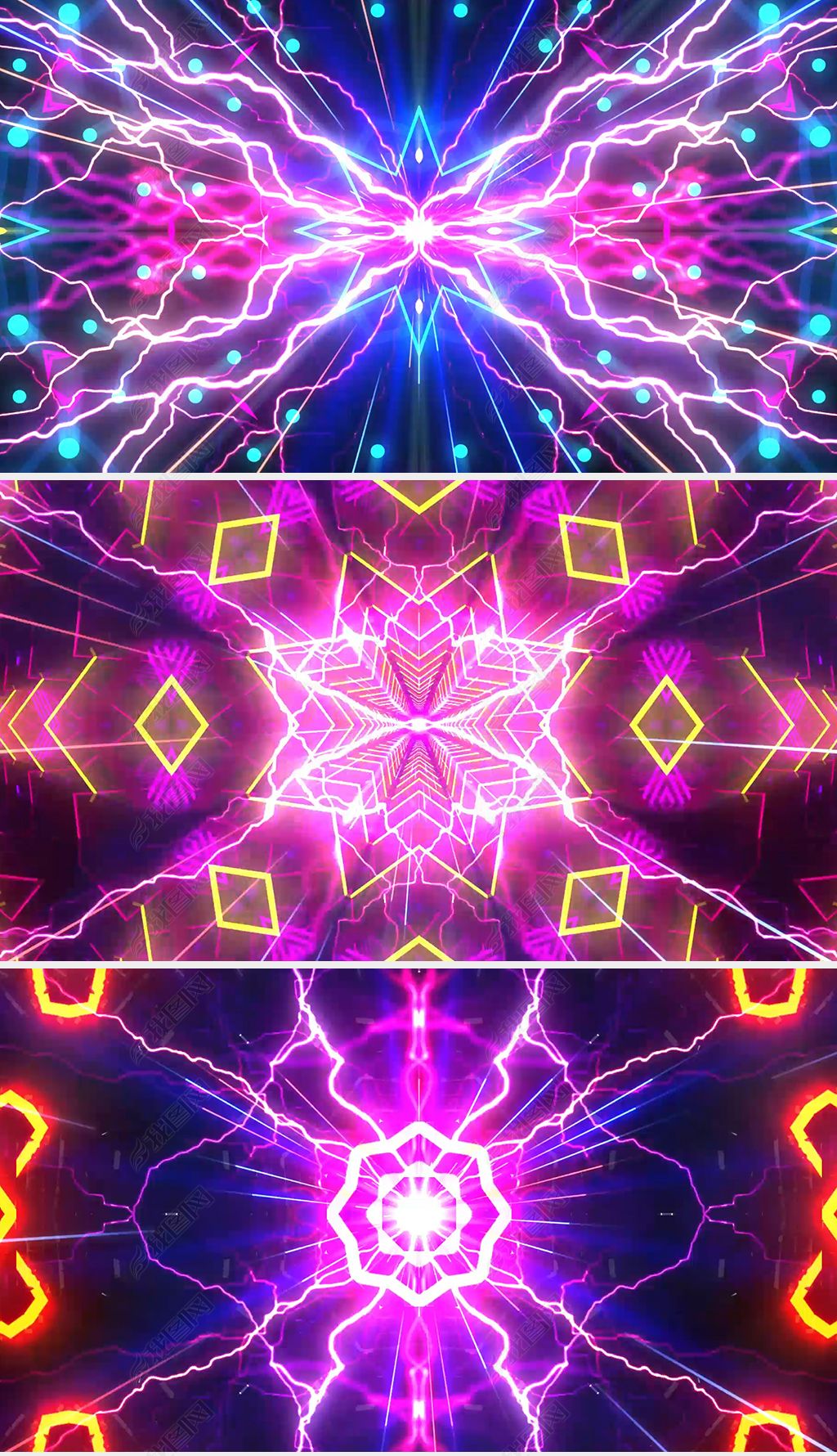 动感热舞晚会舞台演出炫酷节奏视频背景