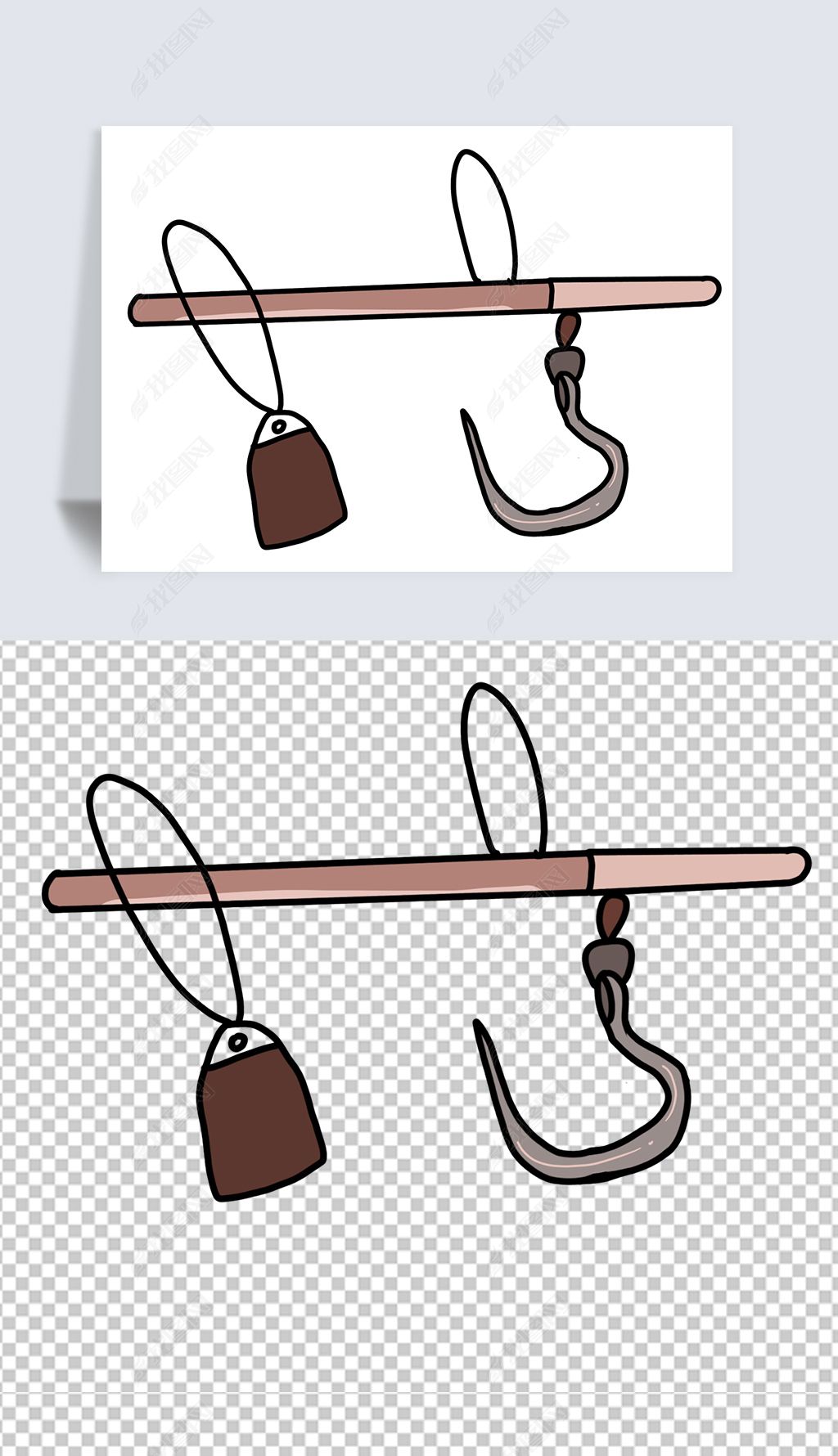 原创老式物件秤5像秤钩