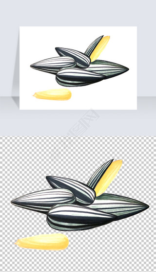 瓜子葵花籽免抠png