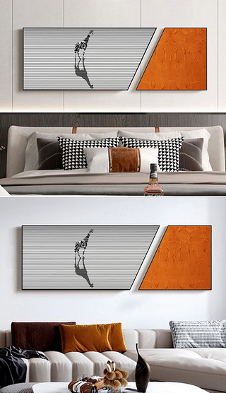 黑白条纹装饰画专题模板-黑白条纹装饰画图片素材下载-我图网