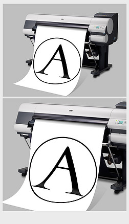 精美高端打印机样机设计