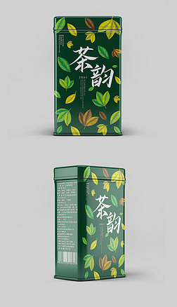 精美大气茶韵茶叶茶叶盒包装设计