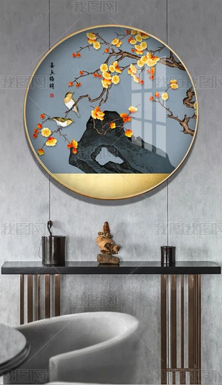 工笔白描太湖石专题模板-工笔白描太湖石图片素材下载-我图网