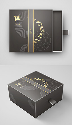 高档精品大气创意茶叶包装设计茶叶礼盒包装设计