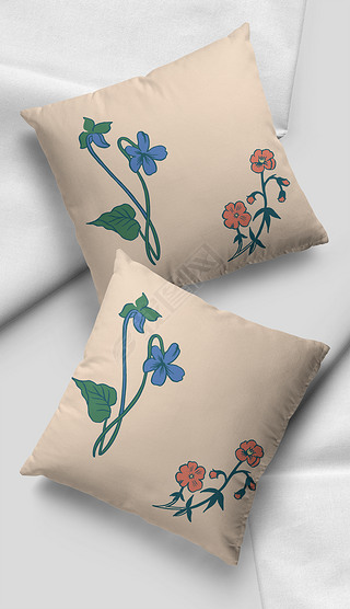 现代简约抽象花纹居家沙发靠垫抱枕