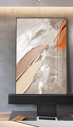 现代抽象油画艺术立体大气客厅玄关挂画装饰画A